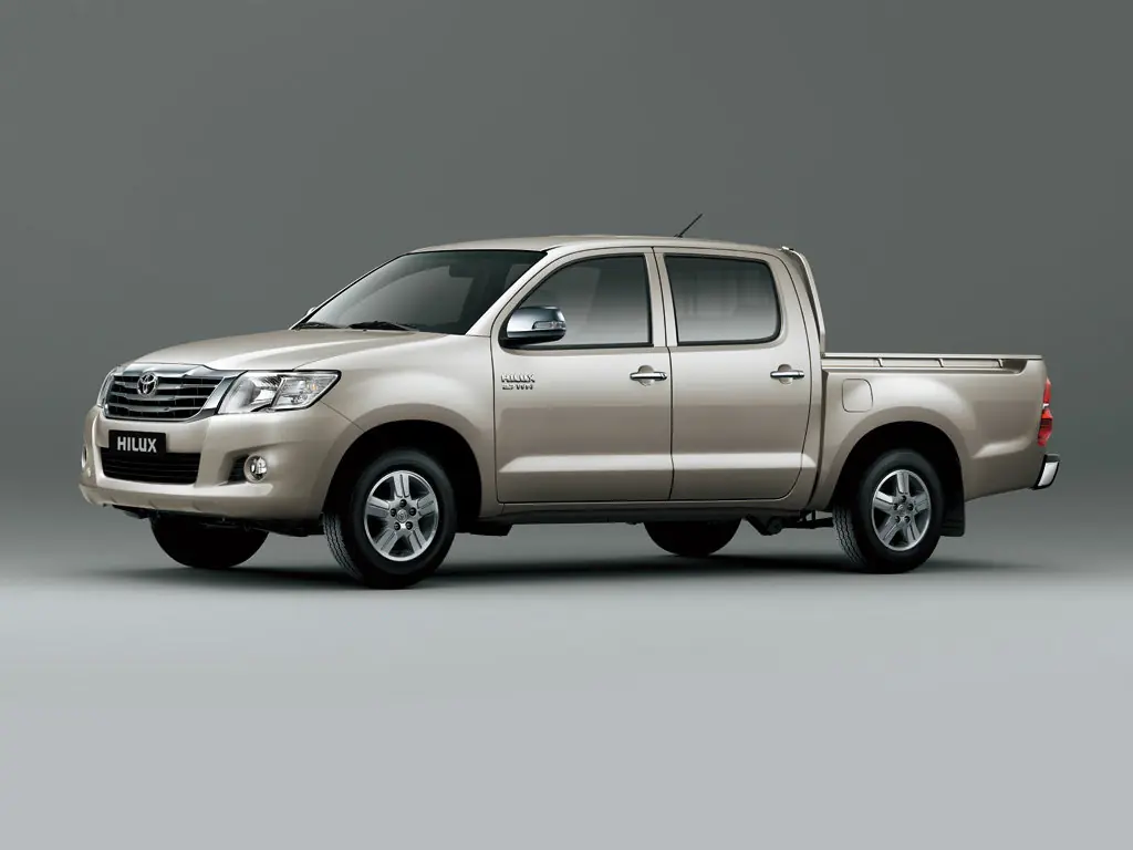 Toyota Hilux (KUN25, KUN26, KUN35) 7 поколение, 2-й рестайлинг, пикап (07.2011 - 01.2015)